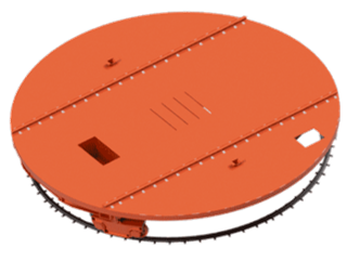 Rail turning car
