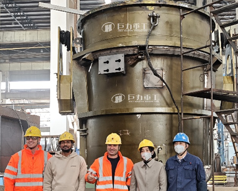 安赛乐米塔尔西班牙8台150吨钢水罐顺利交付!